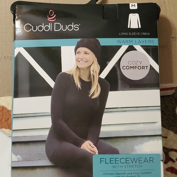 Cuddl Duds Fleecewear with Strtch Size M - Picture 3 of 3